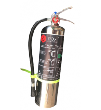 Extintor a base de Acetato...